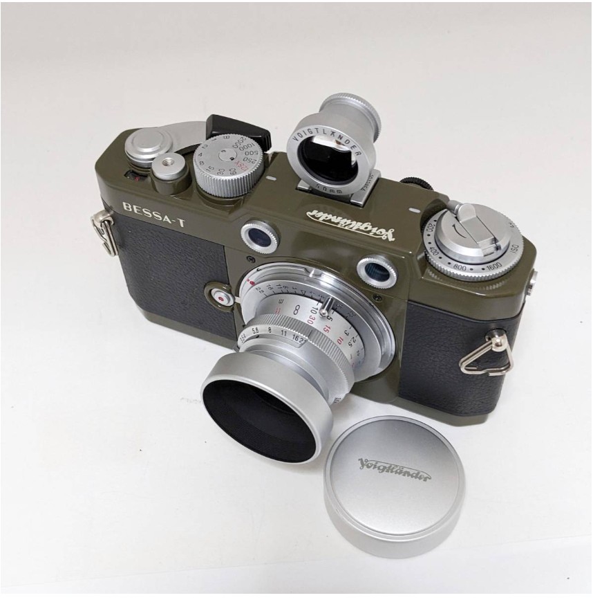 Top Mint Voigtlander Bessa T Olive 101 Years Anniversary Limited w